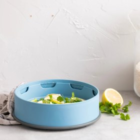 Resim Greenpan Steamy Buharda Pişirici 24CM Mavi 