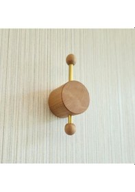 Resim Gürgen Ahşap Askılık Elbise Askısı Dekoratif Askı Duvar Askısı Ahşap 