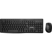 Resim Everest KM-719 Siyah Ikisi Bir Arada 2 In 1 Kablosuz Q Multimedia Klavye + Mouse Set 