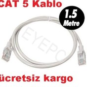 Resim Bilgisayarla Modem Arasi Eternet Kablo 1.5 Metre 