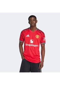 Resim Adidas Manchester United 25-26 İç Saha Erkek Kırmızı Futbol Forması Jı7428 Kırmızı 