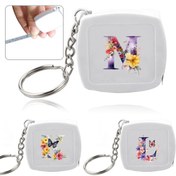 Resim 1 adet Özel Ad ve Kelebek Tasarımı Çekilebilir Ölçü Cetveli - Dayanıklı PVC, Çift Ölçekli Kalemi, Dikiş, Moda, El Sanatları ve Ev Kullanımı için | Dekoratif Ölçü Cetveli | PVC Yapımı, Ölçü Cetveli 