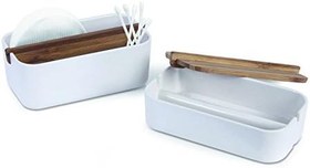 Resim Lexon Zen Cotton Box, beyaz/Bambu, LH42 W 