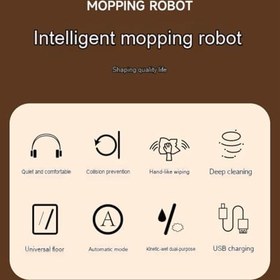 Resim Akıllı Anlamak Robot Ev Islak ve Kuru Anlamak Makinesi Taşınabilir Şarj Edilebilir Temizleme Makinesi Elektrikli Süpürge Kurulum -B 