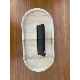 Resim By Nes Doğal Ahşap Telefon Tutucu 