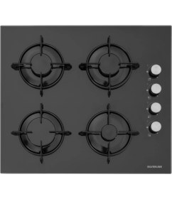 Resim Silverline 3481 Flam - CS5349B01 - BO65E1B01 Siyah Cam Ankastre Set 