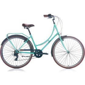 Resim Carraro Modena - 28 Jant 18'' 46CM ( S - M ) Kadro 7 Vites Şehir Bisikleti - Siyah / Beyaz 