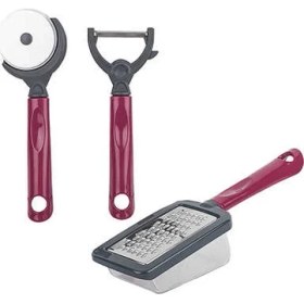 Resim Tantitoni 3 Parça Vişne Doğrayıcı Set 