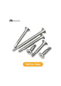 Resim Yhb Sac Vidası 3,9x16 Mm 100 Adet Sac Montajı İçin Matkap Uçlu Vida - 