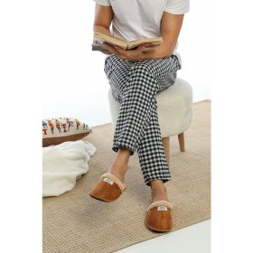 Resim Enola Ucc Taba Ucc Erkek Ev Terliği 