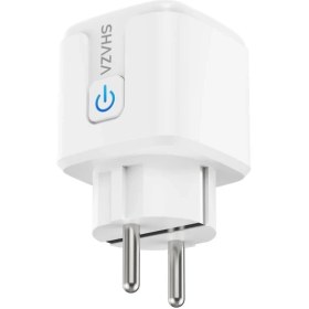 Resim Shaza Wi-Fi & Uzaktan Konrollü Tuya Destekli Akım Korumalı akıllı priz 