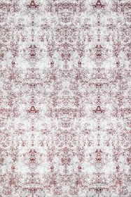 Resim Bordo Modern Modern Geometrik Etnik Eskitme Desenli Boho Makinada Yıkanabilir Hafif Hav Toz Vermez Leke Tutmaz Kaymaz Taban Dijital Makine Baskı Halı Oturma Odası Salon Yolluk Koridor Mutfak Halısı 