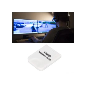 Resim Shineyee Wii Konsolu İçin Beyaz 16mb 251 Blok Hafıza Kartı - Hızlı Veri Saklama, Kaydetme Ve Kopyalama - Plug & Play Erişim 
