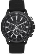 Resim Nacar SAFİR CAM SPOR SİYAH ERKEK KOL SAATİ NC34-290748-BBS1 