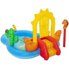 Resim Nessiworld Bestway Vahşi Batı Oyun Havuzu 264 x 188 x 140 cm 53118 