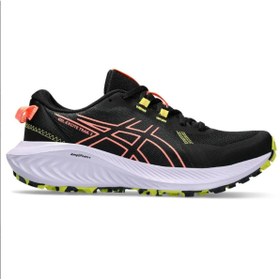 Resim Asics 1012B412-002 GEL-EXCITE TRAİL 2 Kadın Koşu Ayakkabısı Siyah Beyaz 