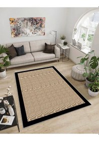 Resim Dijidekor Işıltı Koleksiyonu Model295 Süngerli Dijital Baskılı Saçaksız Mutfak Halısı Yolluk 