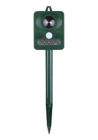 Resim Reedark Güneş Enerjili Ultrasonik Hayvan Kovucu - Hareket Sensörlü Ve Flaş Işıklı 