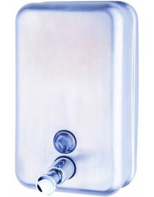 Resim BAUBOSS 1100 ml. Dikey Sıvı Sabun Dispenseri (304 Kalite Paslanmaz Çelik) 