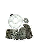 Resim Svnmotor 125Cg Model Ön-Arka Dişli Zincir Set 428 102L 36-15T Kmc (492637528) 