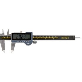 Resim Fett 0-200mm Asimeto Ip67 Su Geçirmez Büyük Ekran Dijital Kumpas As-305085 