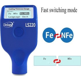 Resim Linshang Ls220 Boya Kalınlığı Ölçüm Cihazı 
