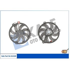 Resim Kale 414100 Fan Motoru P206 1.1-1.4-1.4-1.6-2.0 16v-1.6hdı-2.0hdı 98 250w-385mm 1253.c9-1253.r7-1254.87 