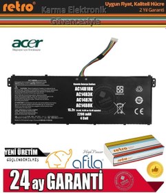 Resim Acer Aspire 5 A515-51G-51R7 Bataryası Pili Ver.2 4-Cell 15.2V 