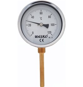 Resim Welko Q100x120cx10 Cm Alttan Çıkışlı Termometre 