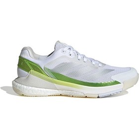 Resim Adidas Crazyquick Boost Padel W Unisex Tenis Ayakkabısı Jp7228 Beyaz Beyaz 