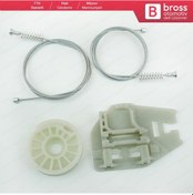Resim BMW X5 E53 2000-2006 İçin Arka Sağ Kapı Cam Kriko Tamir Seti 