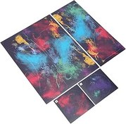 Resim Qukaim Oculus Quest2 VR gözlük çıkartması, Oculus Quest 2 için koruyucu cilt çıkartması, püskürtme mürekkepli ve renkli tasarımlı çıkarılabilir PVC çıkartma, kolay kullanım 