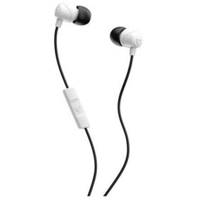 Resim SKULLCANDY JİB IN EAR MİKROFONLU KULAK IÇİ KABLOLU KULAKLIK S2DUYK-441 SİYAH-BEYAZ 