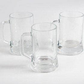 Resim N54.Paşabahçe Bira Bardağı 3'lü Set 