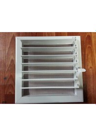 Resim Banyo Wc Alüminyum Havalandırma Menfezi - Boşluğa Geçme Krom 