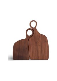 Resim Ahşap Kesme Tahtası Seti , Aşk Tahtası Ahşap 