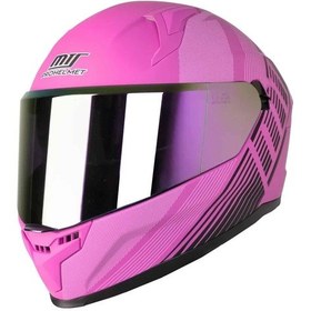 Resim Mts M-910 Lady Kapalı Motosiklet Kaskı Fuchsia 
