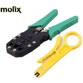 Resim Network Set Cat5 Rj45+Cover+Rj45 Sıkma Pensesi+Kablo Soyucu 