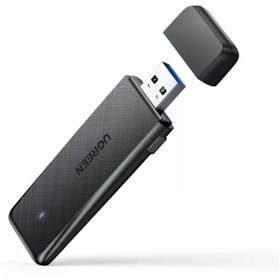 Resim Ugreen Ac1300 Usb 3.0 1300mbps 2.4/5ghz Wi-fi Kablosuz Alıcı Ağ Adaptörü 