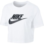 Resim Nike Giyim Tişört W Nsw Tee Essntl Crp icn Ftr 