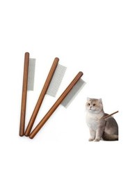 Resim Wondernest Yoğun Tarağı, Sıralı Parça Lichen Hayvan Evcil Diş Fırçası, 3 Xh 