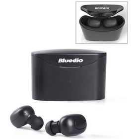Resim Bluedio Tws T-elf Bluetooth Sürüm 5.0 Kulaklık Şarj Kabinli Kulak İçi Bluetooth Kulaklık Siyah 