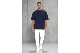 Resim Fancy & Fun Unisex Oversize % 100 Pamuk T-Shirt 