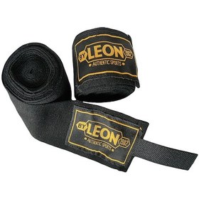 Resim Leon Boks, Kickbox, Muay Thai El Bandajı 4,5 Metre Aıba Siyah (21694292) 