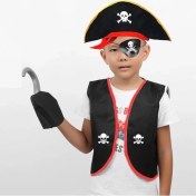 Resim Korsan Kostüm Seti Çocuk Boy 4-6 Yaş 