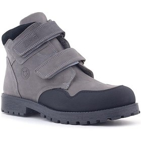 Resim Rakerplus Pixel Hakiki Deri Gri Cırtlı Erkek Çocuk Bot Gri 