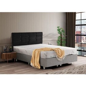 Resim Azrayatakmobilya Çift Kişilik Yatak+baza+başlık Ortopedik Yatak 160 x 200 CM 