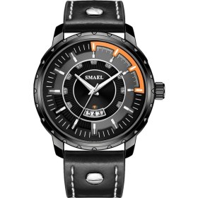 Resim Smael Siyah Smael Smail Izle Erkek Öğrenci Spor Kuvars Izle Mekanik Olmayan Kayış Takvim Aydınlık Su Taklit Edebilir (Yurt Dışından) 