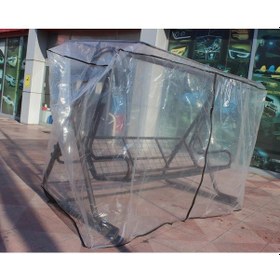 Resim Otobirotoaksesuar Salıncak Koruma Örtüsü Kılıfı Bahçe Salıncak Kılıfı 220X120X150 Şeffaf 