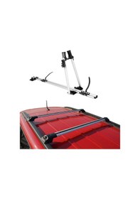 Resim Subaru Outback Bh 2000-2004 Trx1 Tavan Barı & Bisiklet Taşıma Paketi Gri 